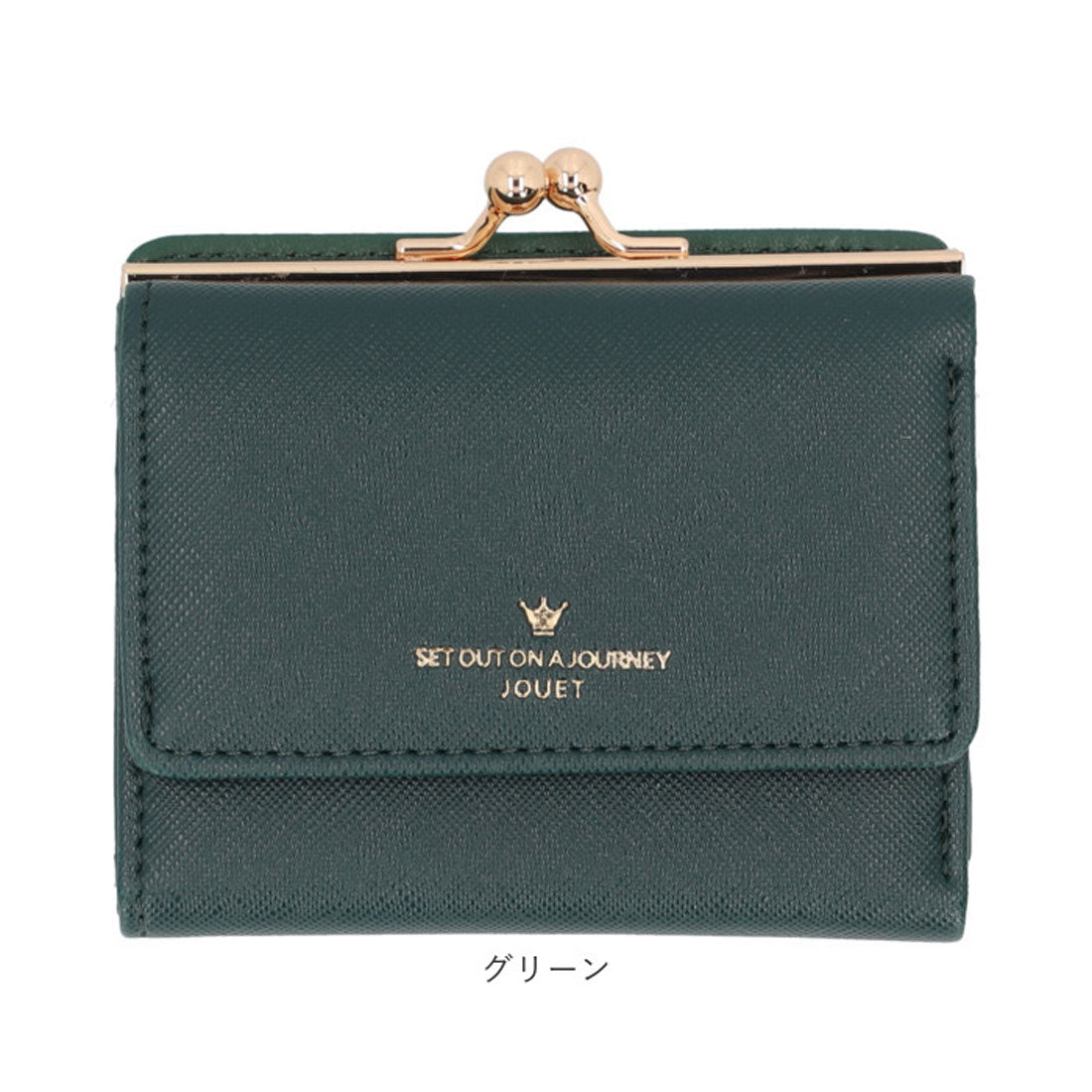バックヤードファミリー BACKYARD FAMILY 角シボ合皮がま口財布 （アイボリー） アイボリー