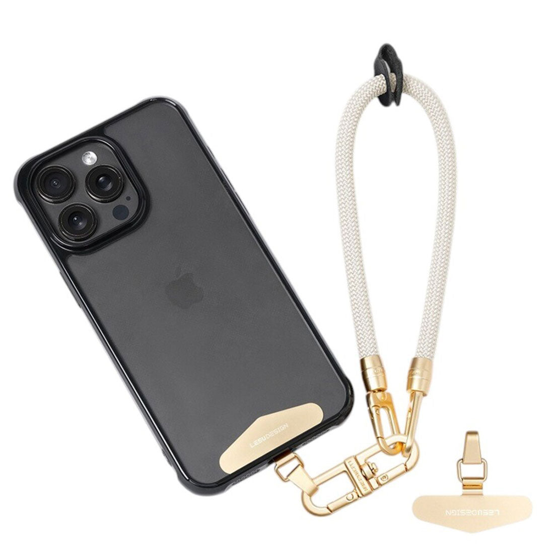 バックヤードファミリー BACKYARD FAMILY ハンドストラップ スマホ ホルダーセット 落下防止 （クリーム） クリーム