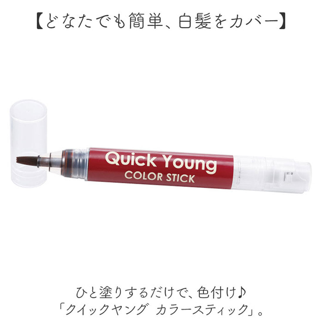 バックヤードファミリー BACKYARD FAMILY クイックヤング カラースティック【返品不可商品】 （ダークブラウン） ダークブラウン