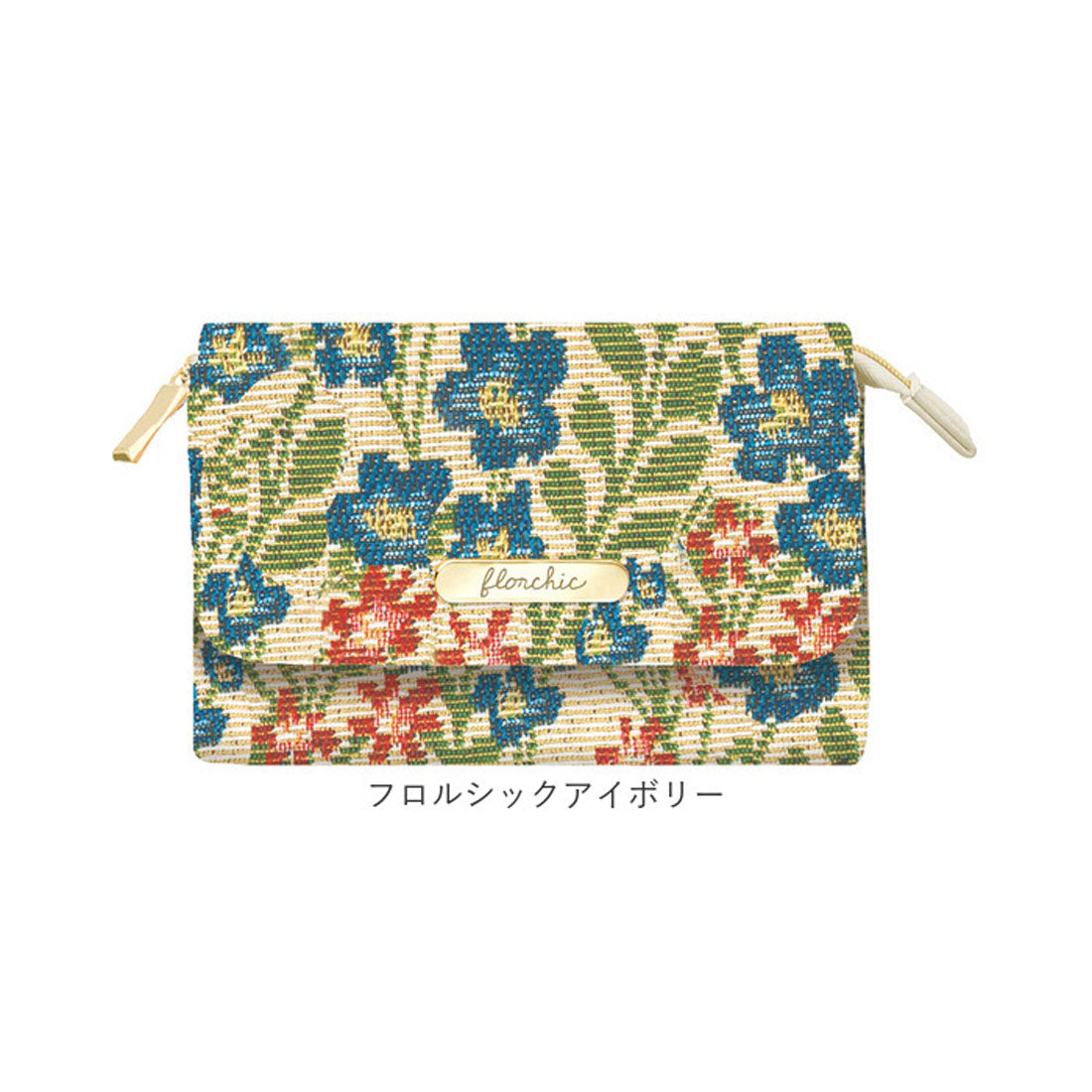 バックヤードファミリー BACKYARD FAMILY ミラー付きミニポーチ （クラリーチェアイボリー） クラリーチェアイボリー