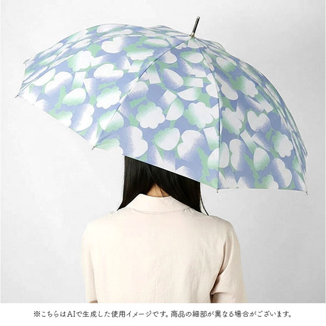 バックヤードファミリー BACKYARD FAMILY ワールドパーティー W.P.C 長傘 58cm （ミュークBL） ミュークBL