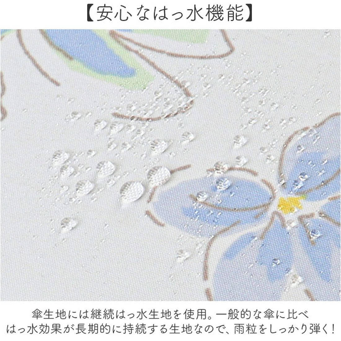 バックヤードファミリー BACKYARD FAMILY ワールドパーティー W.P.C 長傘 58cm （ミュークBL） ミュークBL