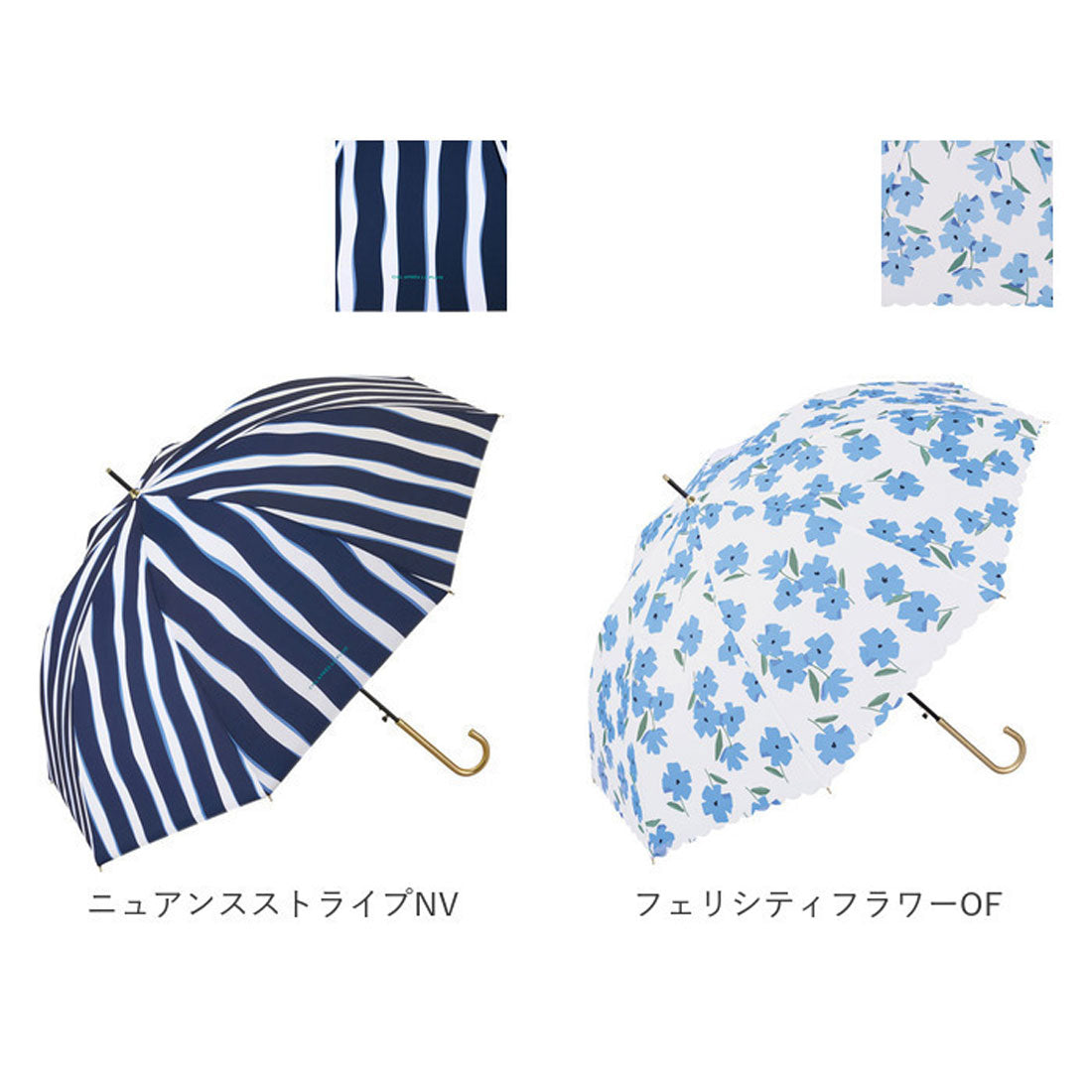 バックヤードファミリー BACKYARD FAMILY ワールドパーティー W.P.C 長傘 58cm （ミュークBL） ミュークBL