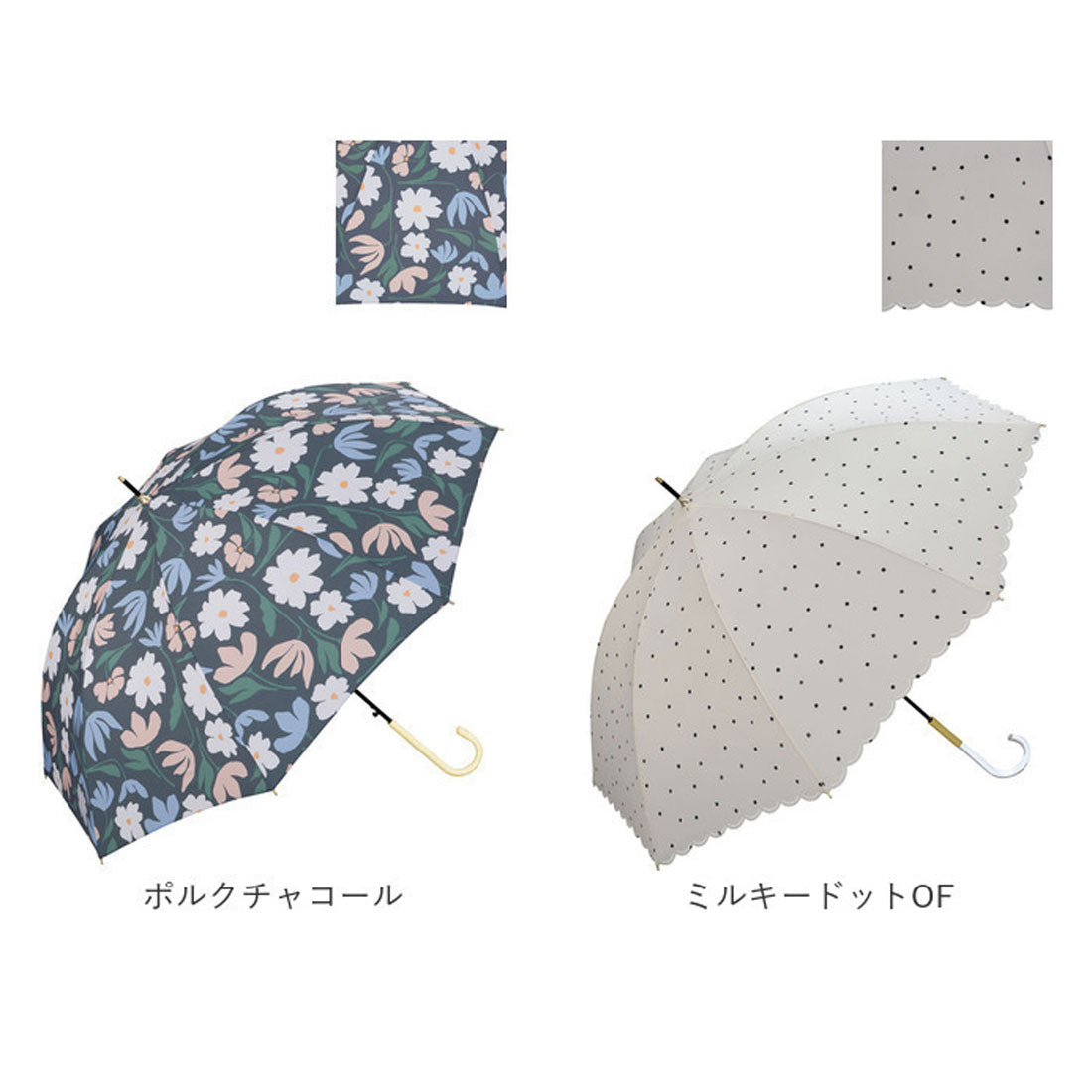 バックヤードファミリー BACKYARD FAMILY ワールドパーティー W.P.C 長傘 58cm （ミュークBL） ミュークBL