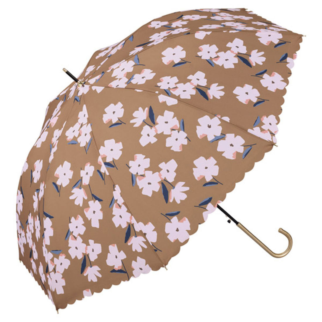 バックヤードファミリー BACKYARD FAMILY ワールドパーティー W.P.C 長傘 58cm （フェリシティフラワーBR） フェリシティフラワーBR