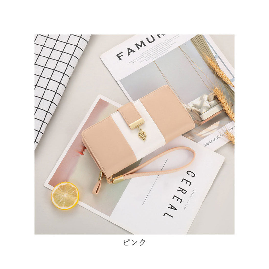 バックヤードファミリー BACKYARD FAMILY 財布 レディース 長財布 （ライトピンク） ライトピンク