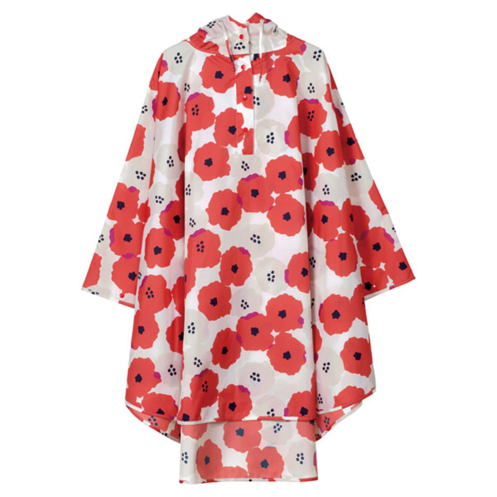 バックヤードファミリー BACKYARD FAMILY ワールドパーティー W.P.C R1093 ポンチョ （ピオニレッド） ピオニレッド