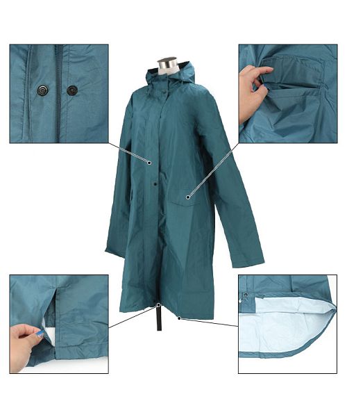 バックヤードファミリー BACKYARD FAMILY レインコート カラー wm （ローズ） ローズ