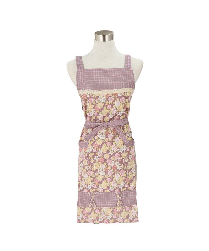 BACKYARD FAMILY Rose Pattern Apron [Non-returnable item]