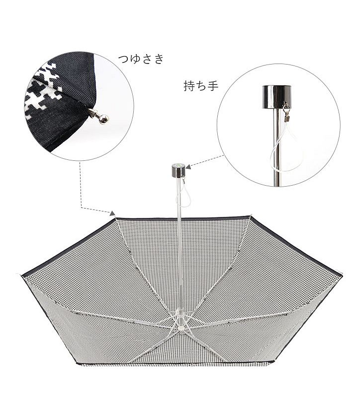 BACKYARD FAMILY PinkyWolman 50 公分特氟龍折疊防風雨傘