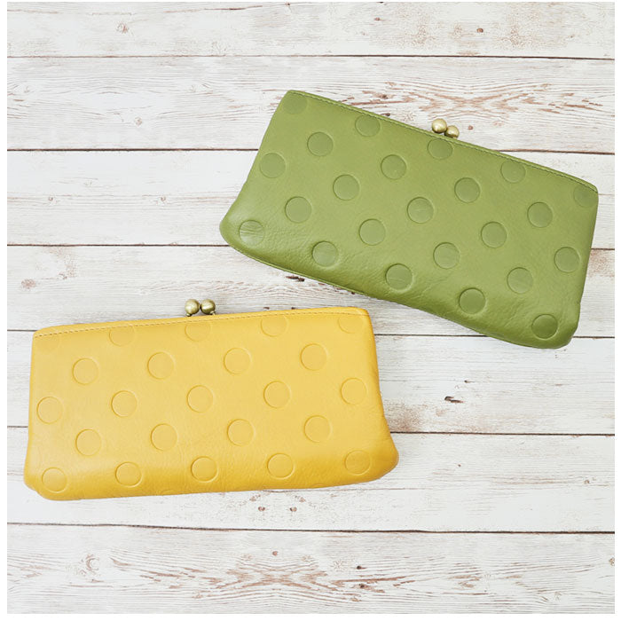 バックヤードファミリー（BACKYARD FAMILY）/zucchero ズッケロ ドット柄がま口長財布 バックヤードファミリー BACKYARD FAMILY zucchero ズッケロ ドット柄