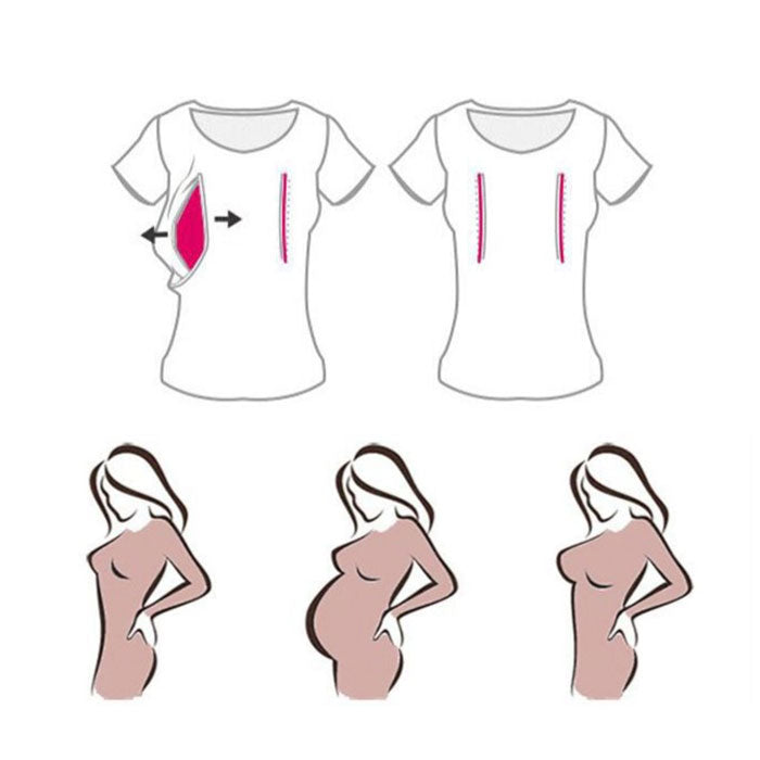 Backyard Family Maternity Dress Nursing Wear Spring Autumn Winter ysma5351