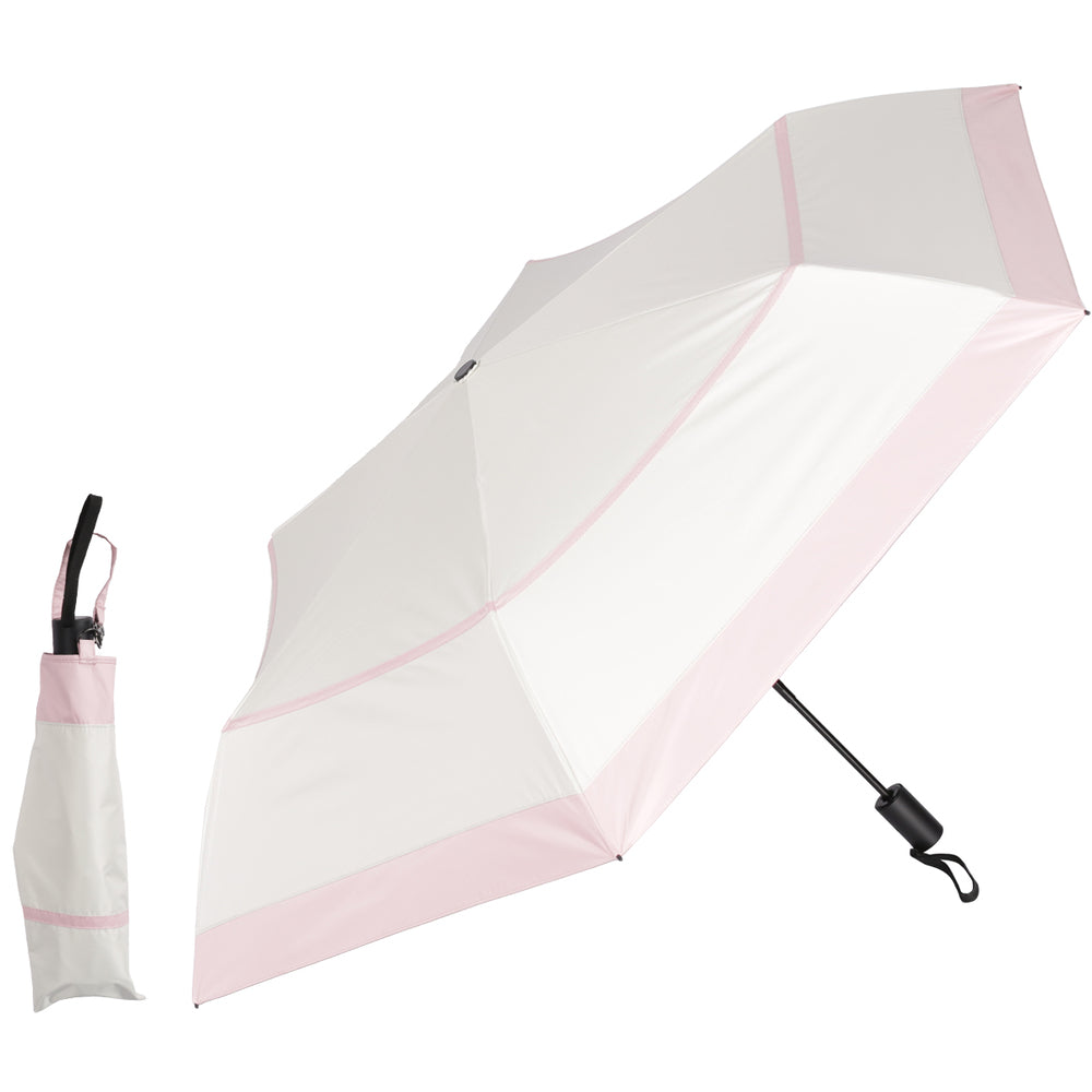 バックヤードファミリー BACKYARD FAMILY 自動開閉折りたたみ日傘 晴雨兼用 完全遮光 53cm