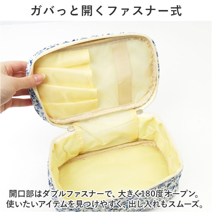 バックヤードファミリー BACKYARD FAMILY 化粧ポーチ 花柄 トラベル mmfpouch1219j