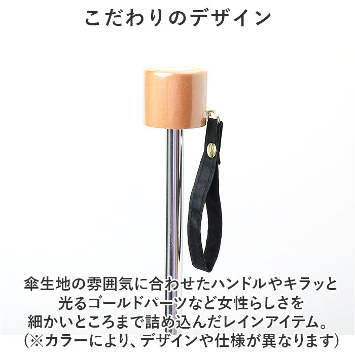 バックヤードファミリー BACKYARD FAMILY  シルバーコーティング 雨晴兼用 55cm 降りたたみ傘