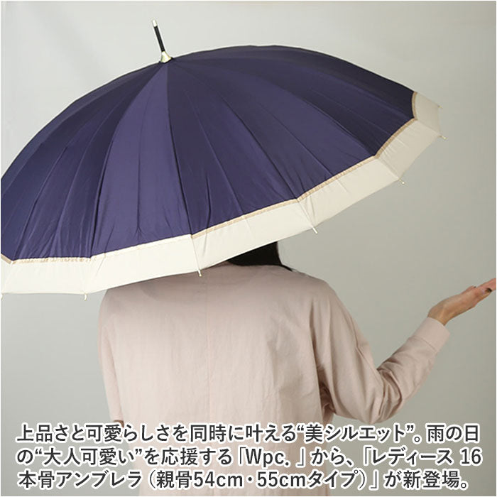 バックヤードファミリー BACKYARD FAMILY ワールドパーティー W.P.C 16本骨 長傘