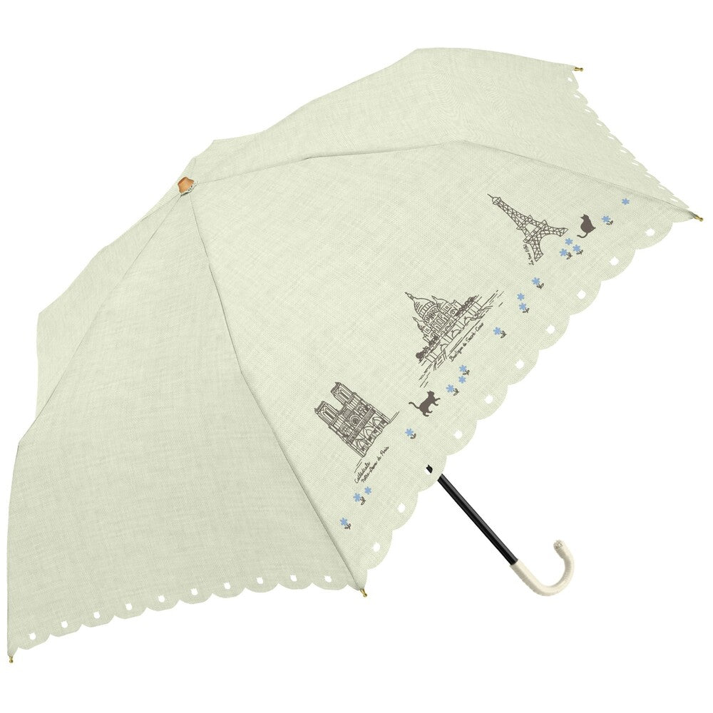 BACKYARD FAMILY Black Coating Umbrella for Sun and Rain 50cm Folding Umbrella