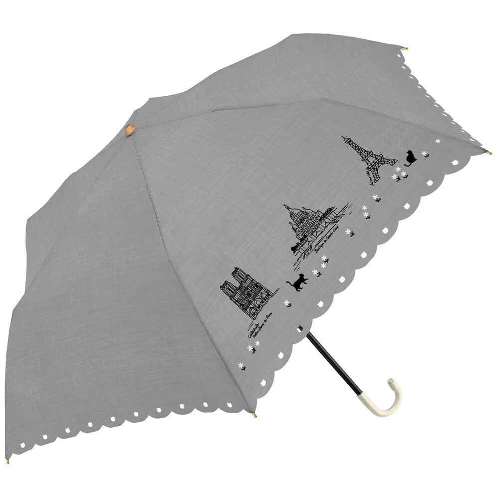BACKYARD FAMILY Black Coating Umbrella for Sun and Rain 50cm Folding Umbrella