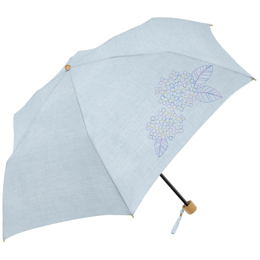 BACKYARD FAMILY Black Coating Umbrella for Sun and Rain 50cm Folding Umbrella