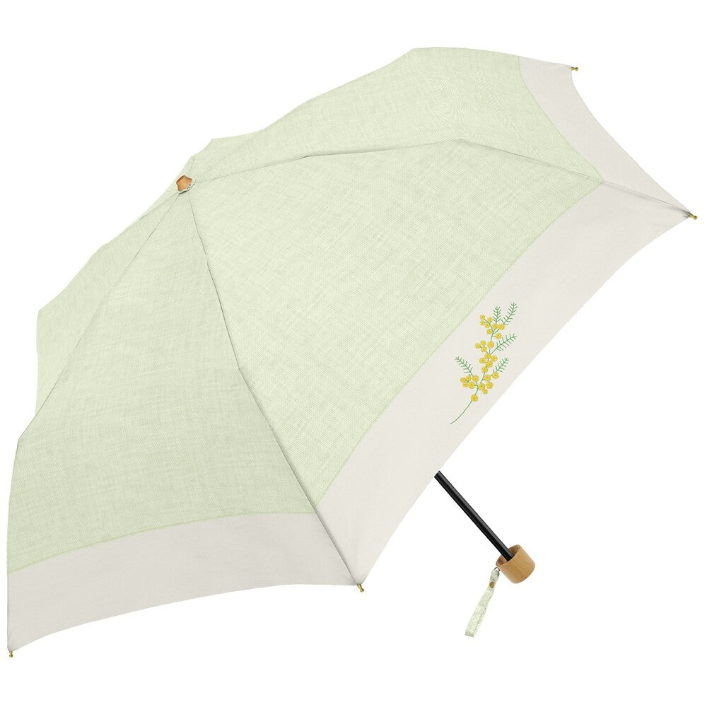 BACKYARD FAMILY Black Coating Umbrella for Sun and Rain 50cm Folding Umbrella