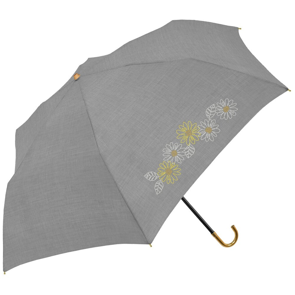 BACKYARD FAMILY Black Coating Umbrella for Sun and Rain 50cm Folding Umbrella