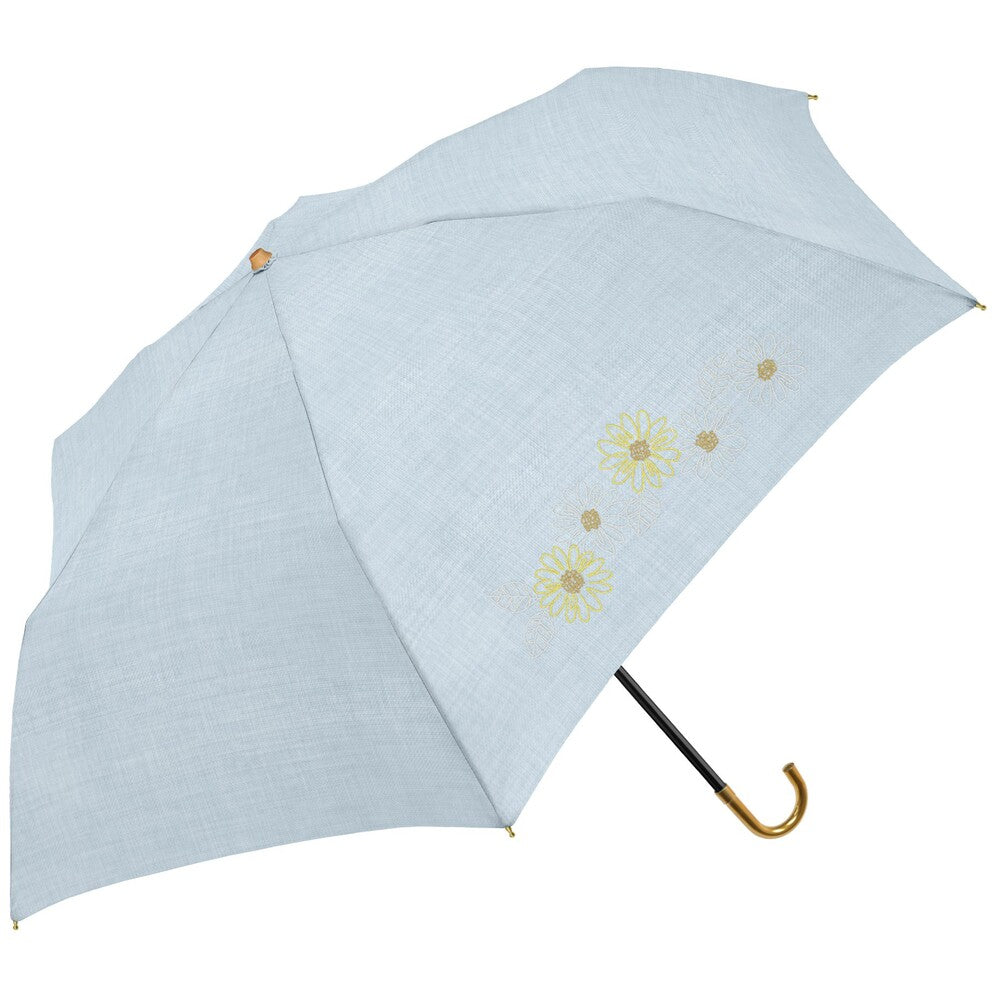 BACKYARD FAMILY Black Coating Umbrella for Sun and Rain 50cm Folding Umbrella