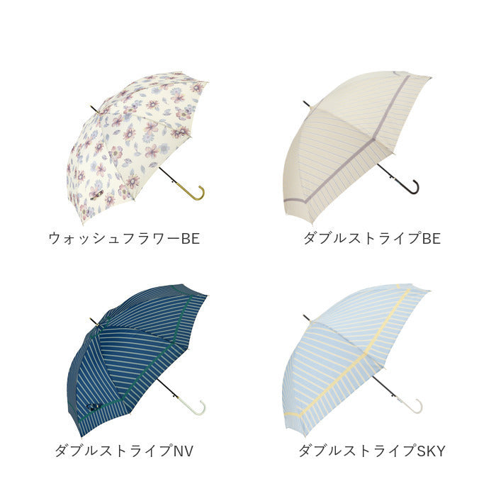 Backyard Family BACKYARD FAMILY amusing in the rain 60cm wind-resistant slim long umbrella