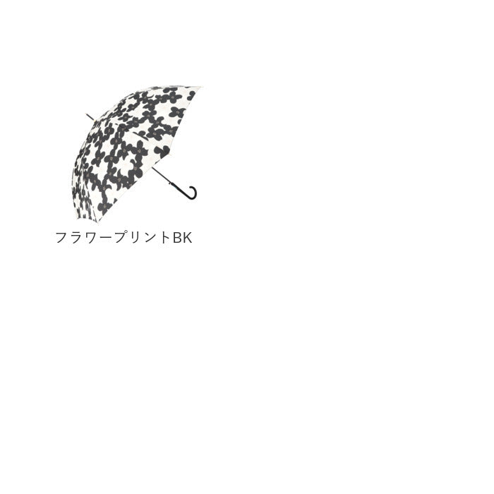 Backyard Family BACKYARD FAMILY amusing in the rain 60cm wind-resistant slim long umbrella