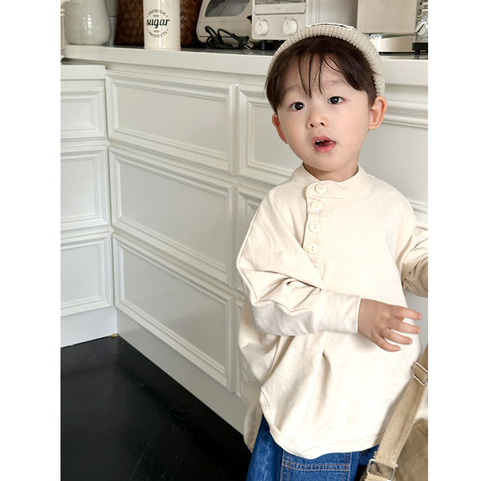 バックヤードファミリー BACKYARD FAMILY キッズ 長袖シャツ mmlss213e （ベージュ） ベージュ
