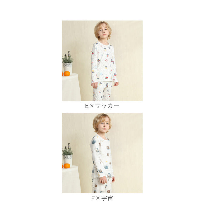 バックヤードファミリー BACKYARD FAMILY 子供パジャマ ルームウエア （E×サッカー） E×サッカー
