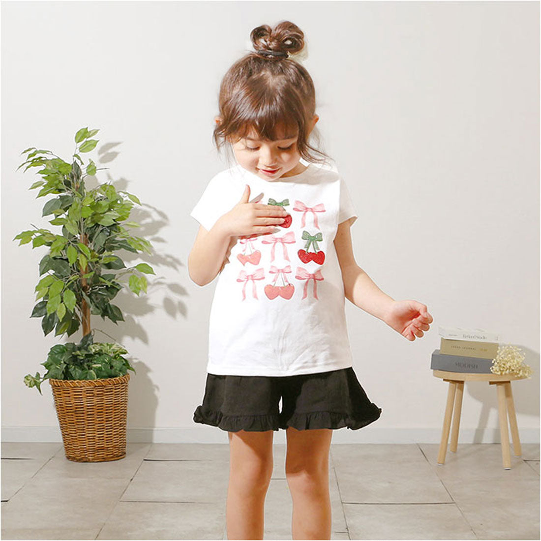 バックヤードファミリー BACKYARD FAMILY Rora ローラ チェリーポップ T （レッド） レッド