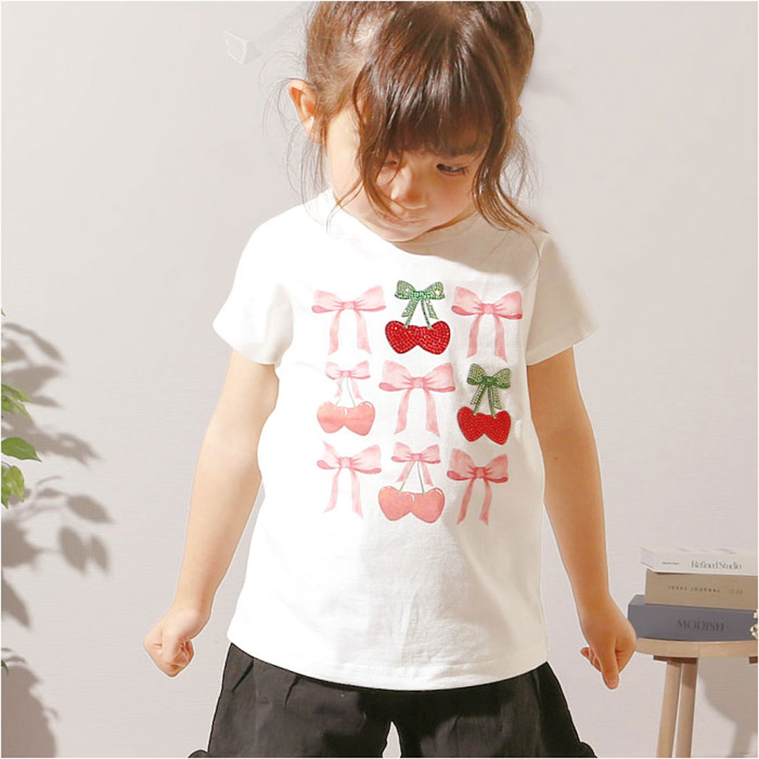バックヤードファミリー BACKYARD FAMILY Rora ローラ チェリーポップ T （レッド） レッド