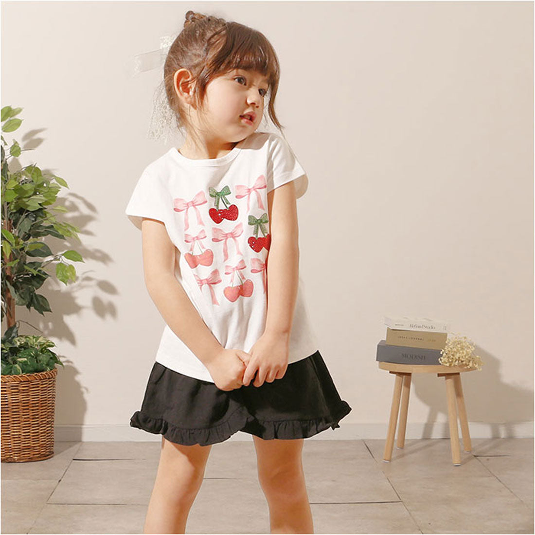 バックヤードファミリー BACKYARD FAMILY Rora ローラ チェリーポップ T （レッド） レッド