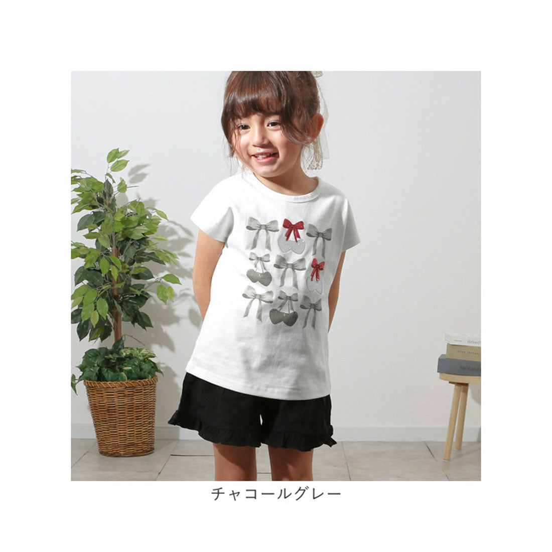 バックヤードファミリー BACKYARD FAMILY Rora ローラ チェリーポップ T （レッド） レッド