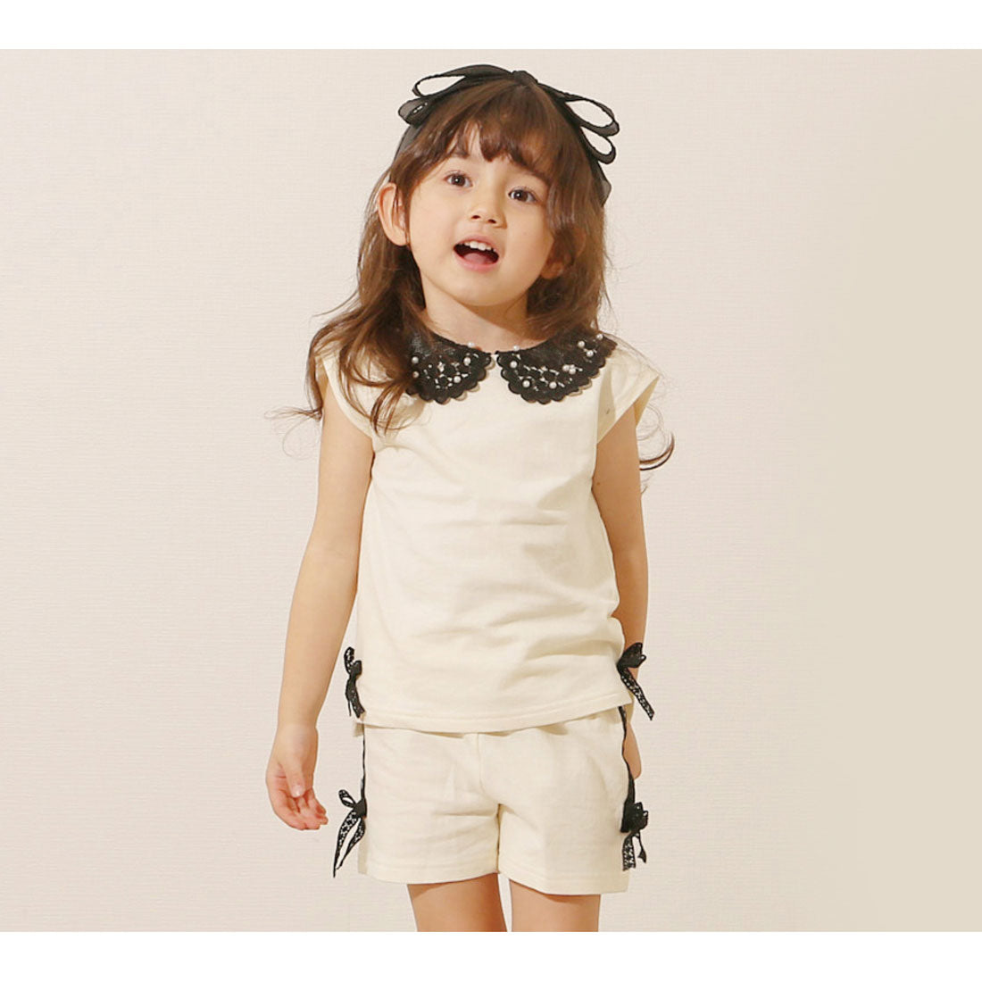 バックヤードファミリー BACKYARD FAMILY Rora ローラ エリン 上下セット （クリーム） クリーム