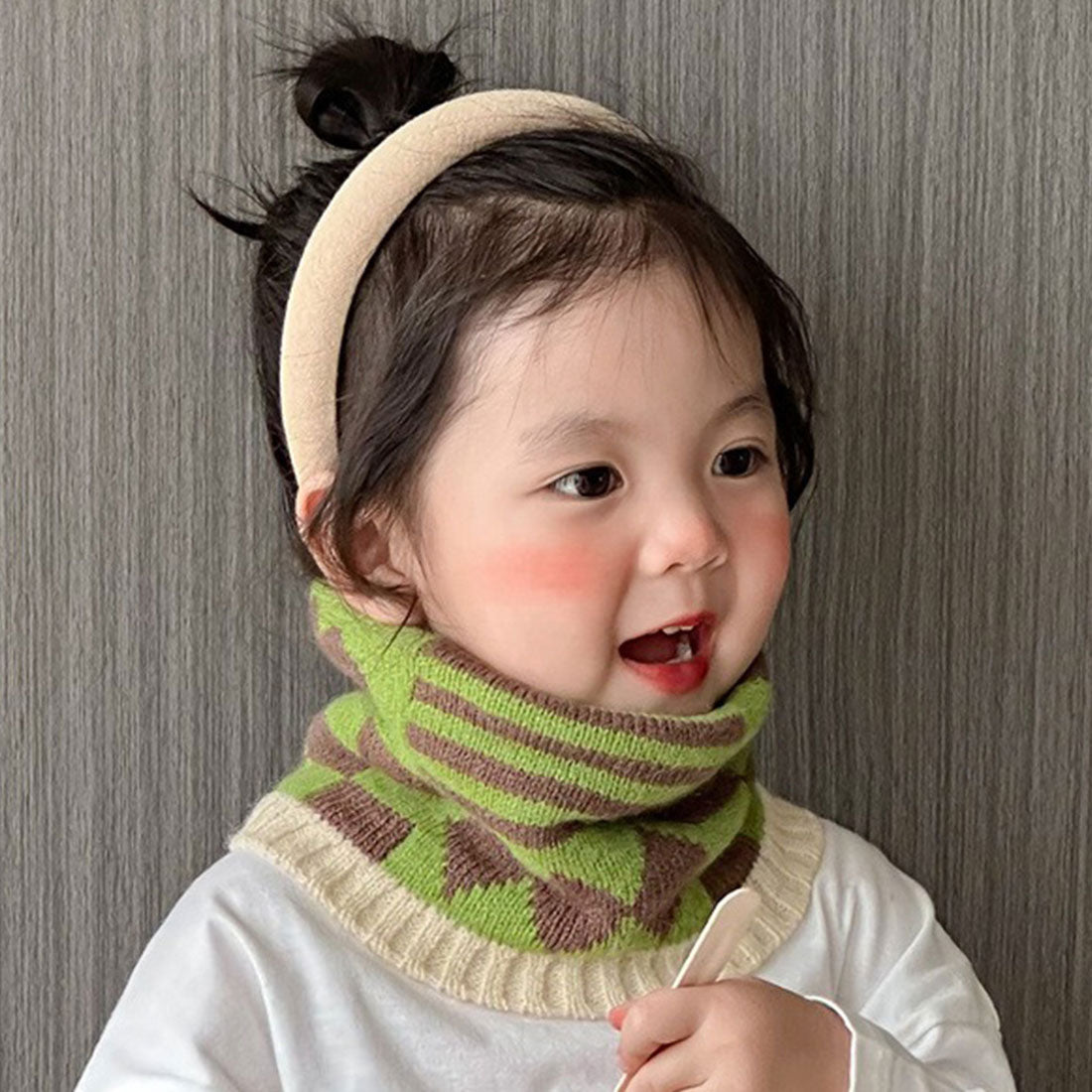 バックヤードファミリー BACKYARD FAMILY ネックウォーマー キッズ スヌード マフラー （C） C