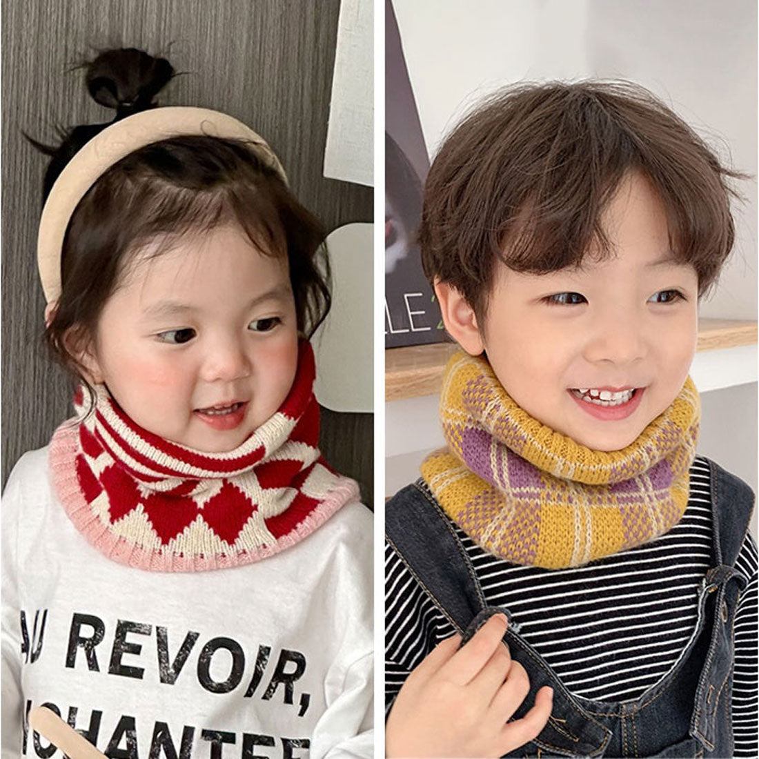 バックヤードファミリー BACKYARD FAMILY ネックウォーマー キッズ スヌード マフラー （C） C