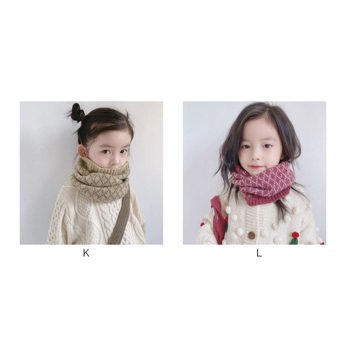 バックヤードファミリー BACKYARD FAMILY ネックウォーマー キッズ スヌード マフラー （C） C