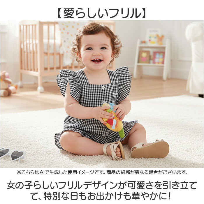 バックヤードファミリー BACKYARD FAMILY ベビー服 女の子 上下セット キッズ 子供服 （ブラック） ブラック