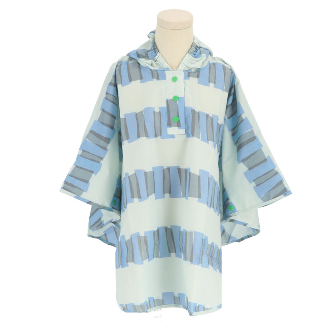 バックヤードファミリー BACKYARD FAMILY 392plusm キッズポンチョ Sサイズ Mサイズ （cellophane.BL） cellophane.BL