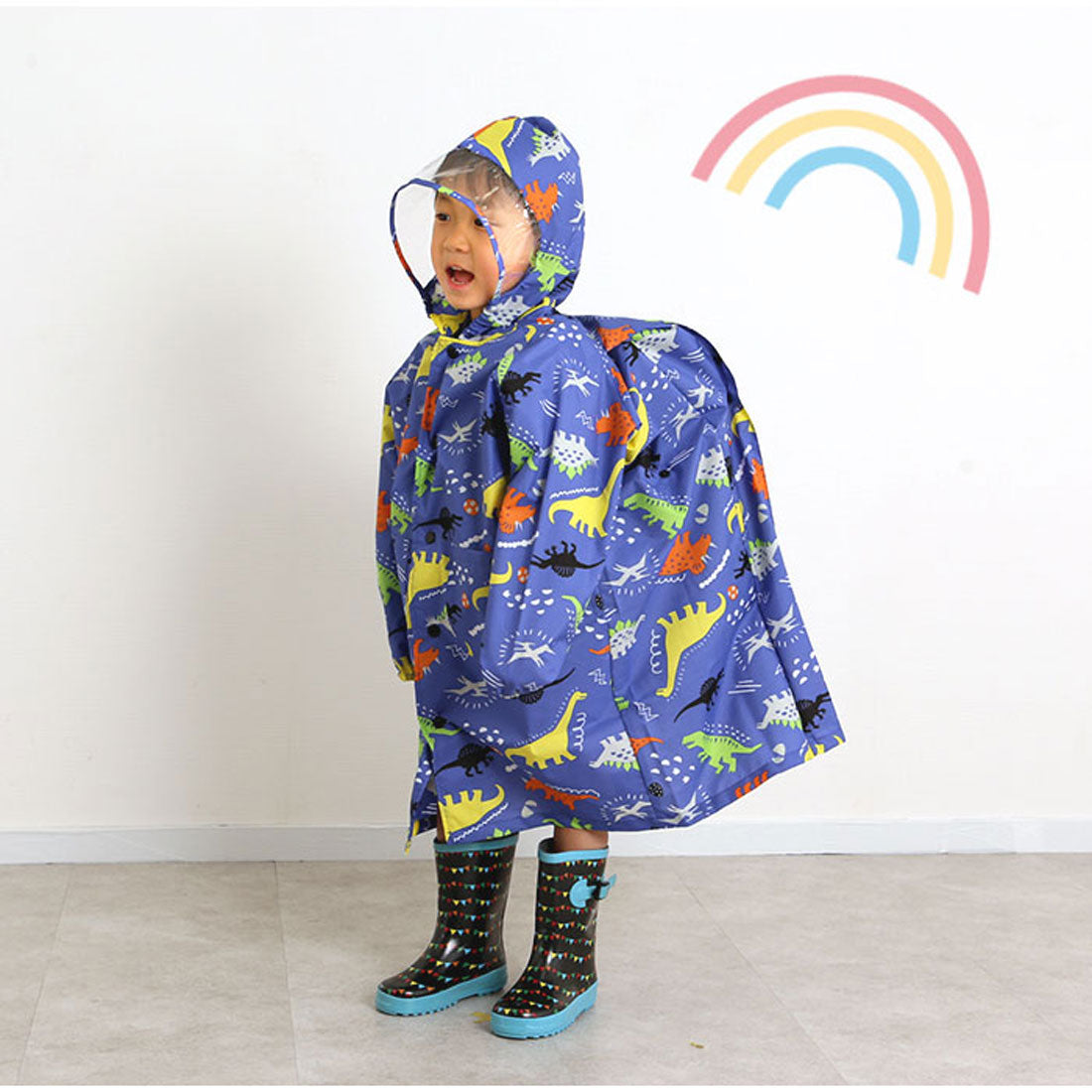 バックヤードファミリー BACKYARD FAMILY キッズ レインコート 女児 男児