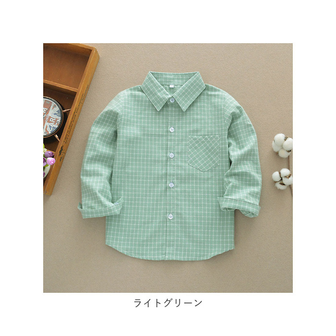 バックヤードファミリー BACKYARD FAMILY シャツ キッズ ネルシャツ 子供服
