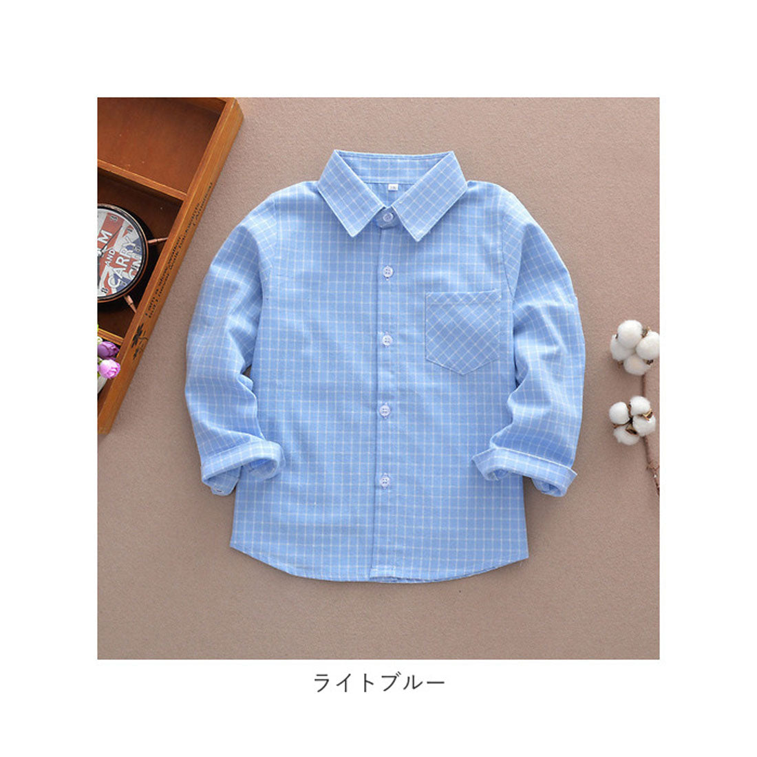 バックヤードファミリー BACKYARD FAMILY シャツ キッズ ネルシャツ 子供服