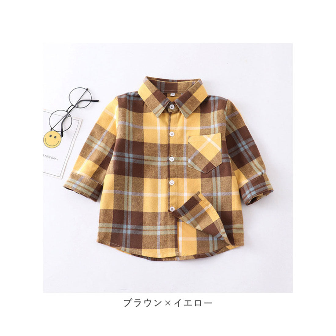 バックヤードファミリー BACKYARD FAMILY シャツ キッズ ネルシャツ 子供服