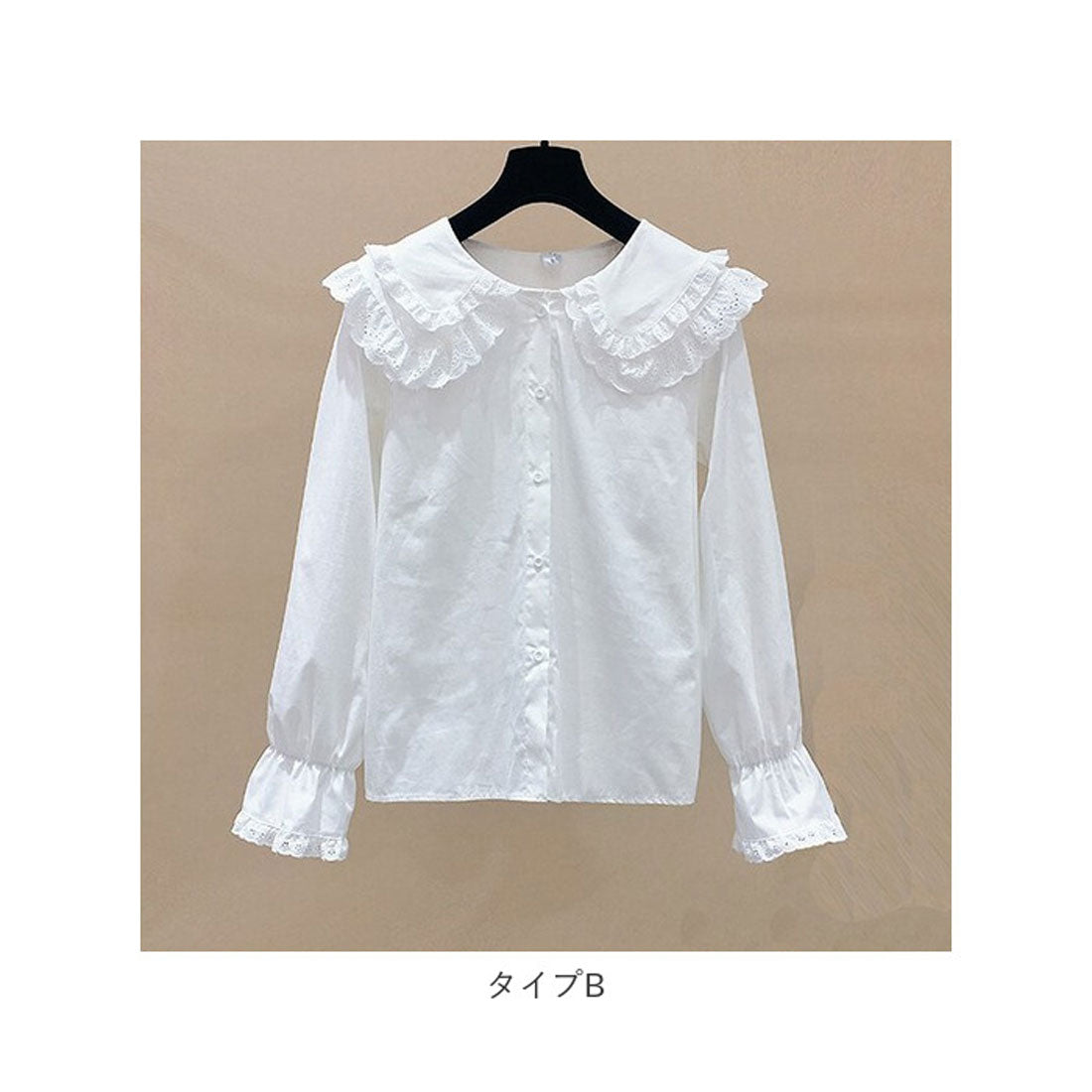 BACKYARD FAMILY BACKYARD FAMILY Kids Blouse Girls Lace Long Sleeve