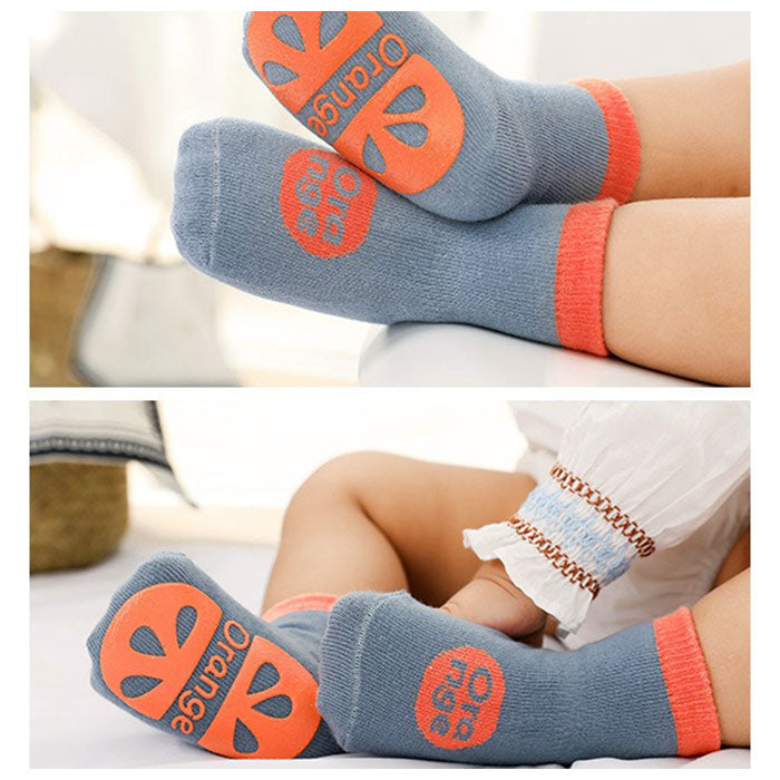 BACKYARD FAMILY Baby Socks Non-Slip Kids Socks