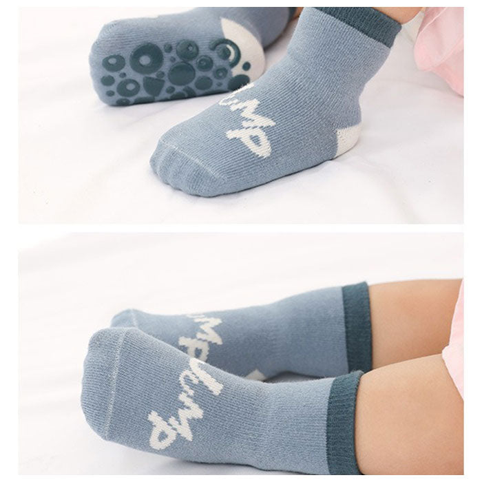 BACKYARD FAMILY Baby Socks Non-Slip Kids Socks
