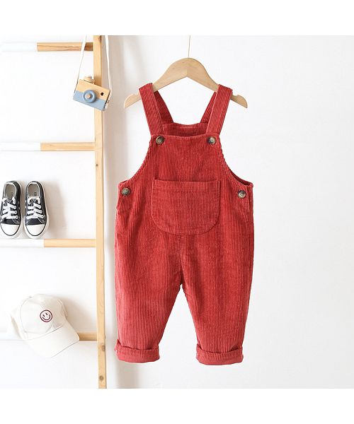 BACKYARD FAMILY 兒童背帶褲長褲 Baby O