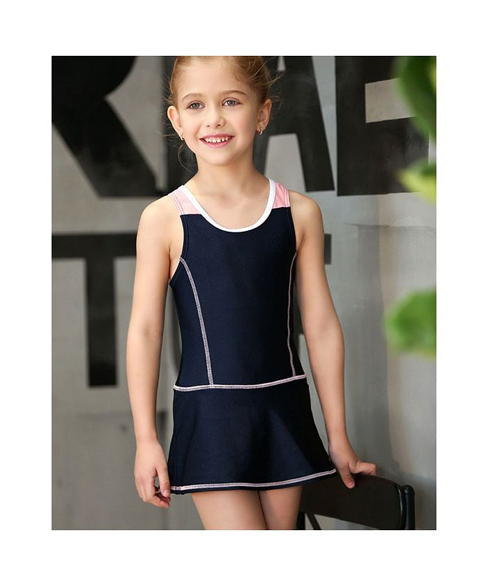 BACKYARD FAMILY BACKYARD FAMILY School Swimwear Girls skl1621【Non-returnable item】