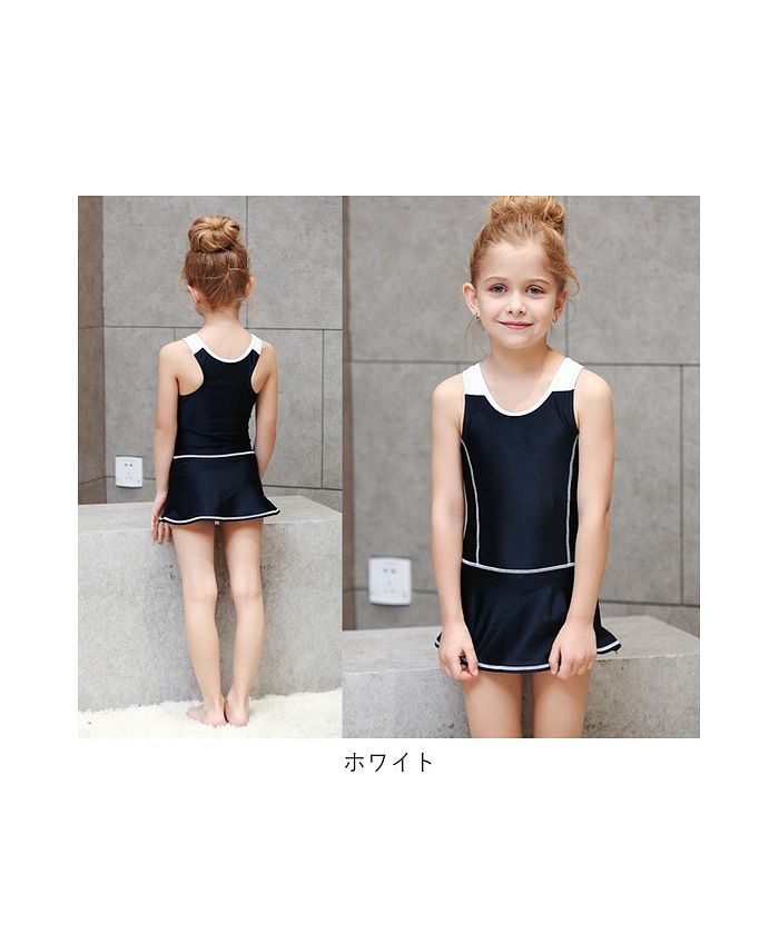 BACKYARD FAMILY BACKYARD FAMILY School Swimwear Girls skl1621【Non-returnable item】